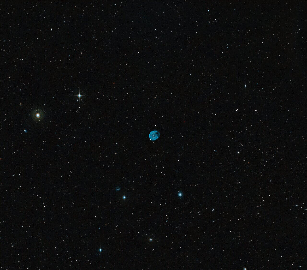 The sky around the Skull Nebula.