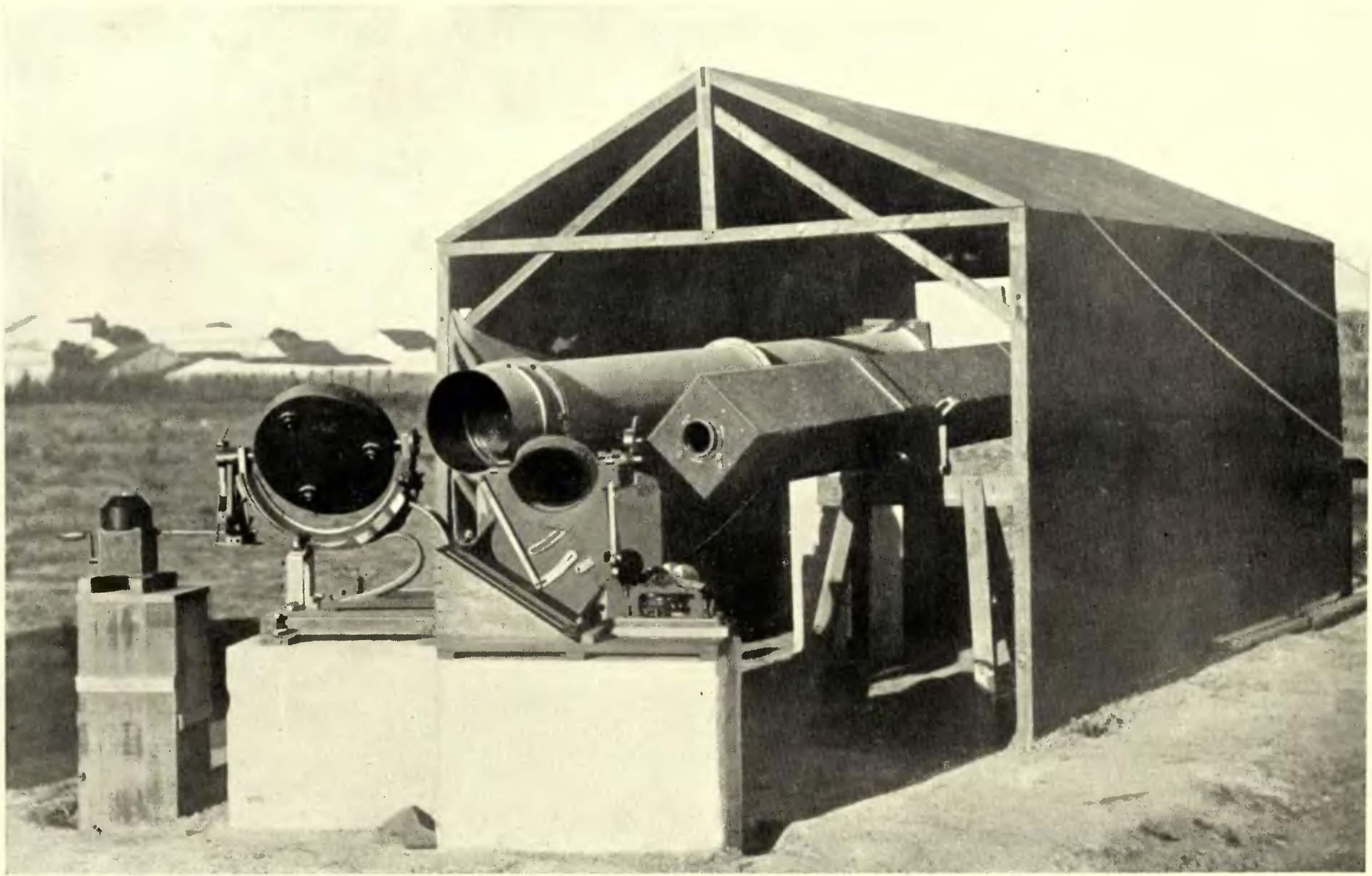 Image: Eclipse instruments at Sobral (1919)